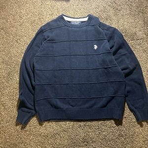 U.S. Polo Assn. Dark Blue Crewneck Sweater